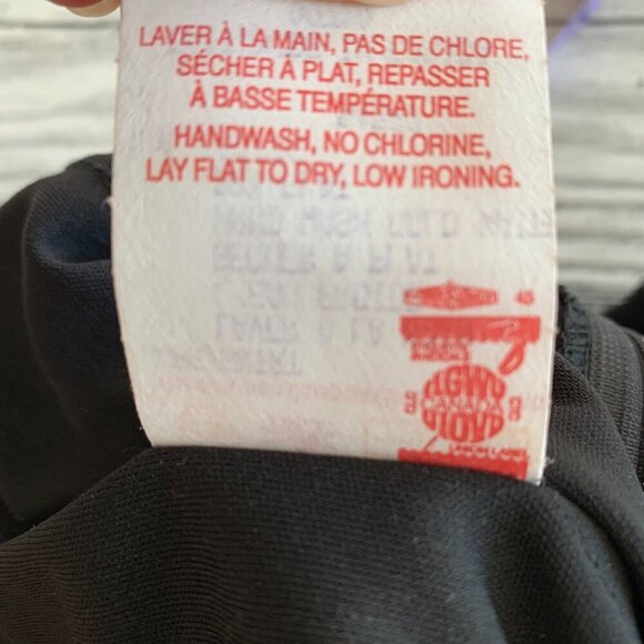 Joseph Ribkoff Vintage Union Made Floral Sheer Mesh Rhinestone Embellished Skirt - Picture 9 of 12